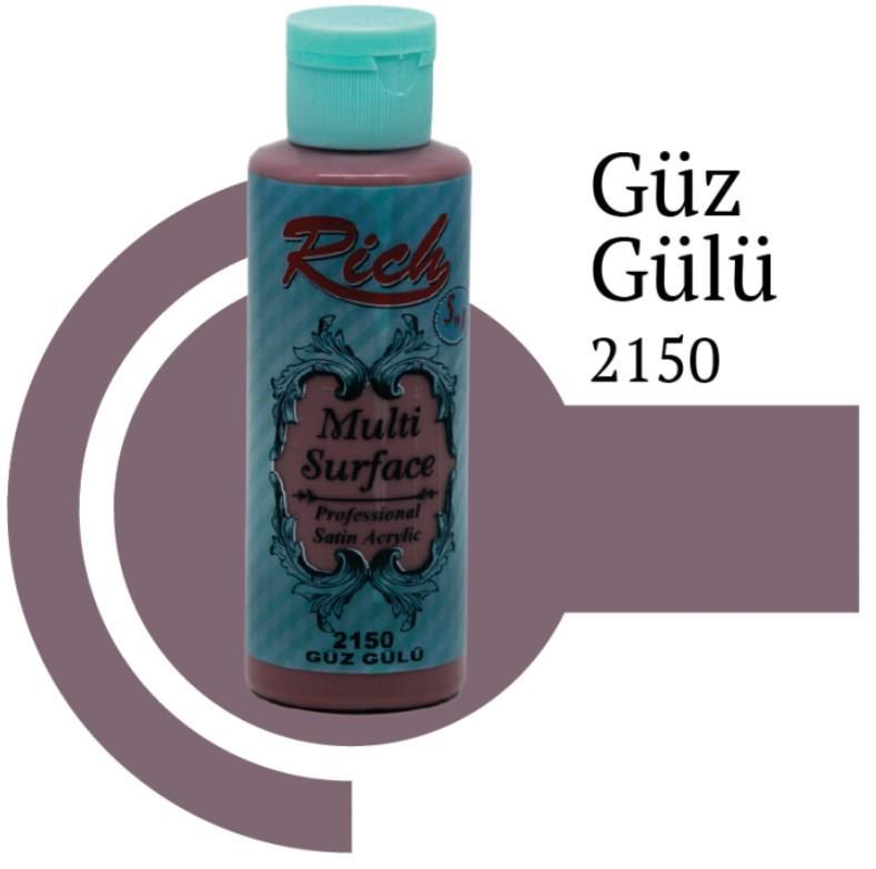 Rich Multi Surface 2150 Fall Rose Acrylic Paint 120 cc