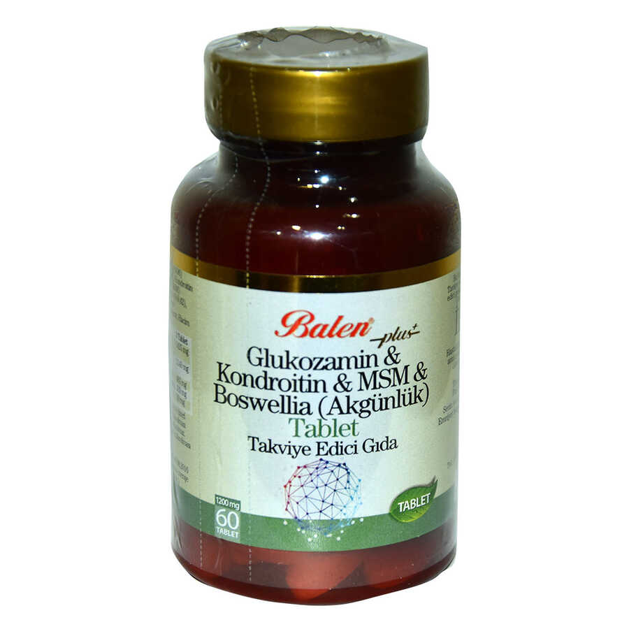 Glucocamine Kondroitin MSM Boswellia 60 Tablet