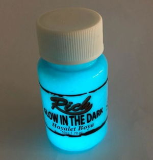 Rich 3010 Blue Glow-in-the-Dark Ghost Paint 50 cc