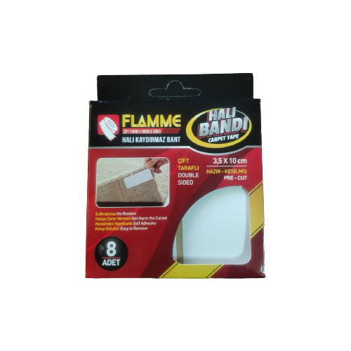 Flamme Carpet Anti-Slip Pads 8 Pcs