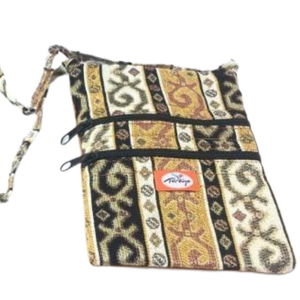 Patterned Tourist Sling Bag