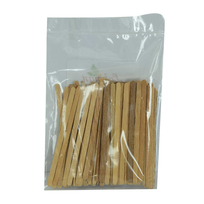 Wooden Board Tea Coffee Stirrer 100 Pcs Pack