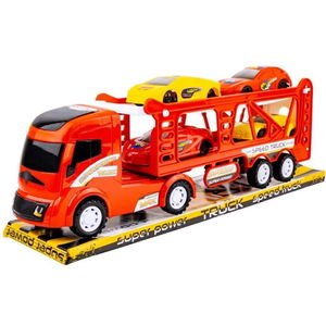 Transporter Truck and 4 Cars 40 Cm - 6379