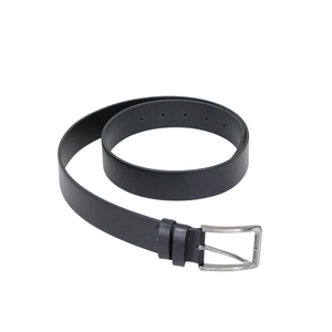 Black Classic & Sports Leather Men's Belt - 3.5 Cm