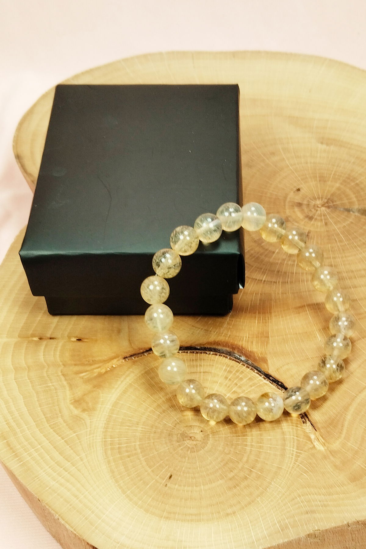 Citrine Natural Stone Bracelet Boxed