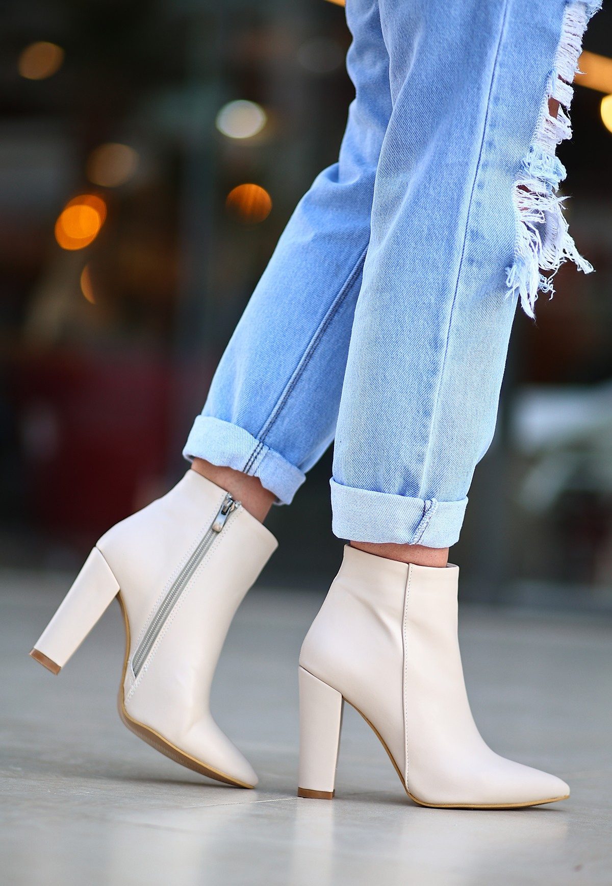 Skin Skin Heeled Boots