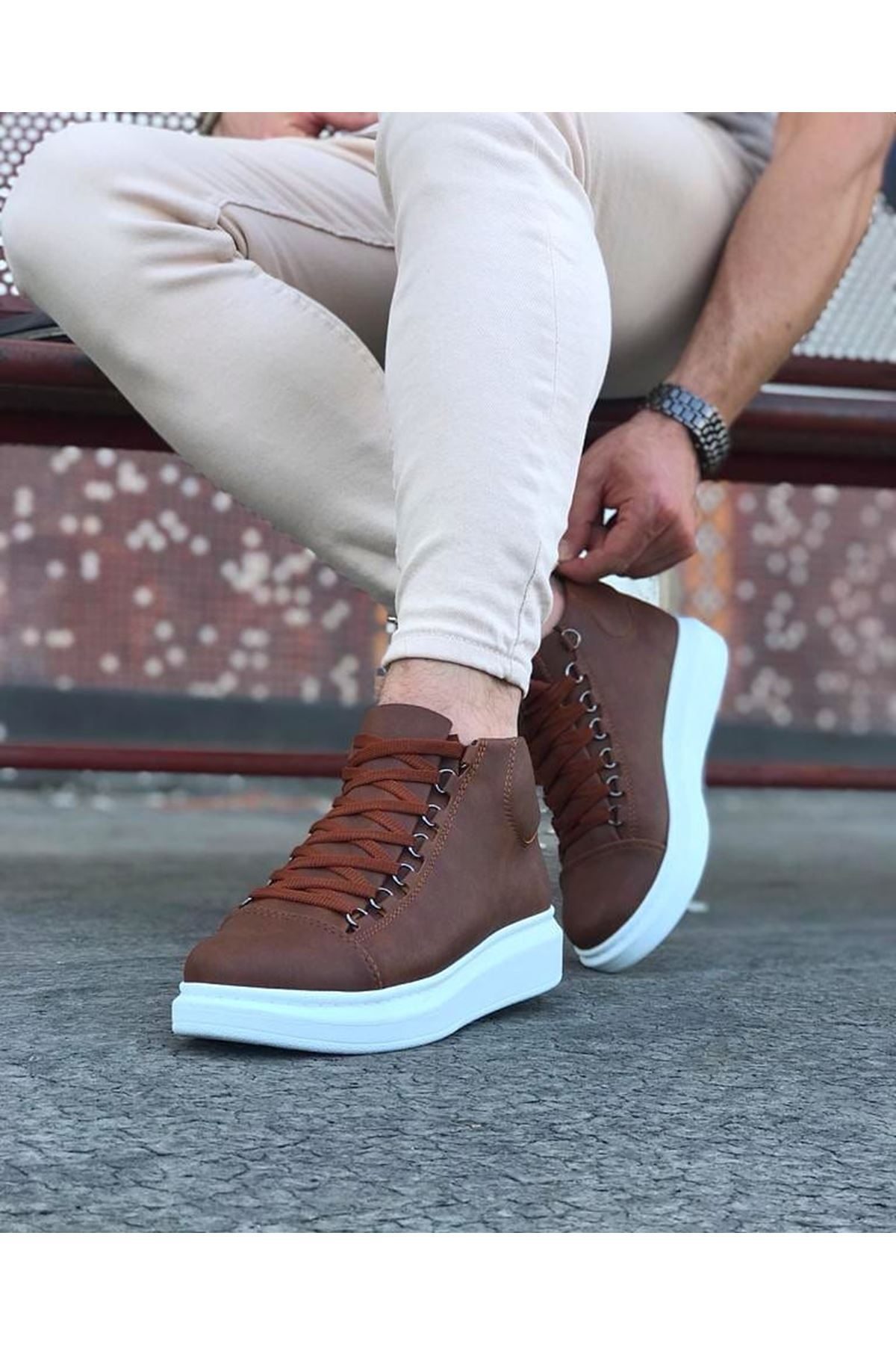 Taba Lace-up Sneakers Ankle Boots