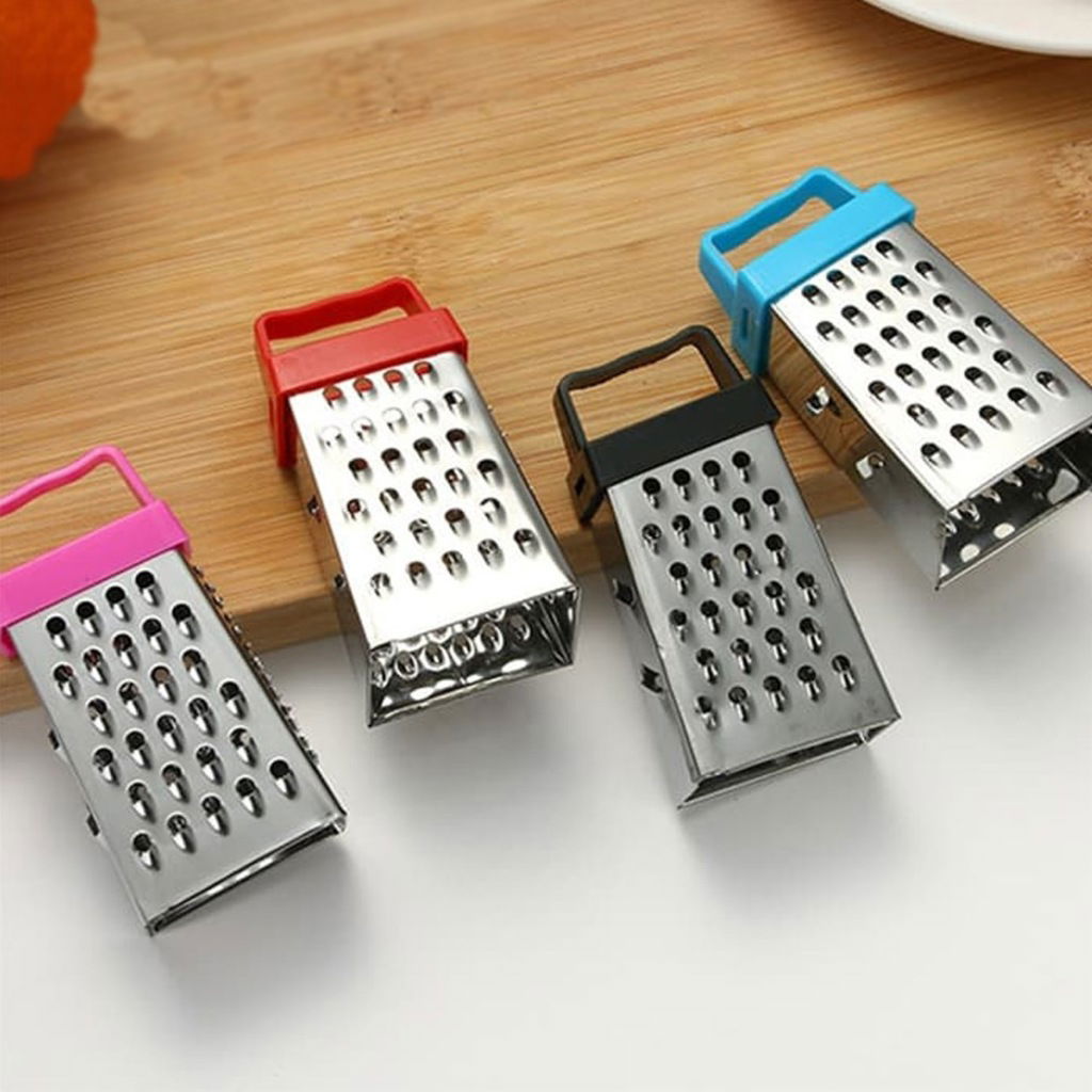 3 Functions Mini Garlic Cheese Grater 8 cm with Magnet