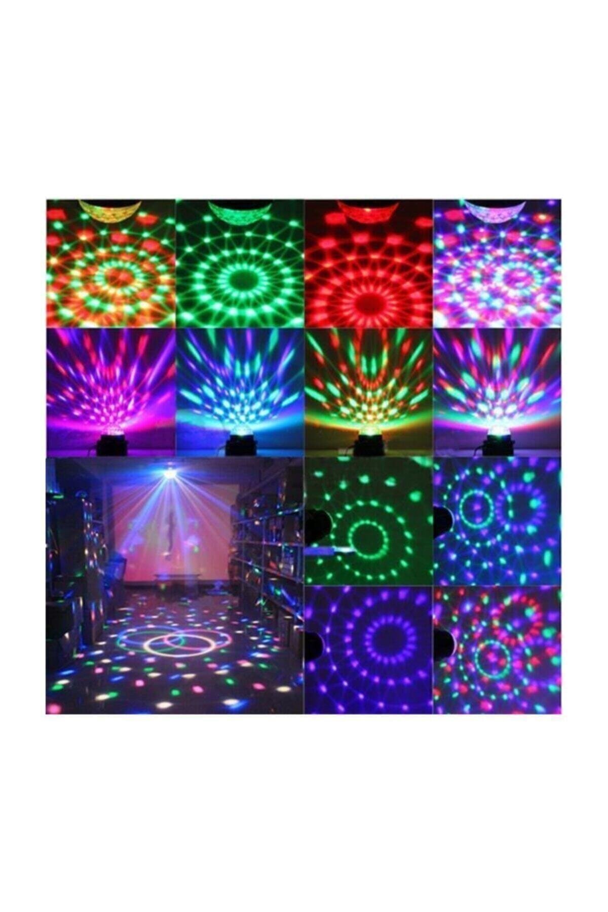 Crystal Led RGB Disco Ball with Remote Control