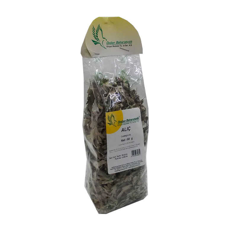 Natural Hawthorn Leaf 50 Gr Package