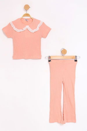 3-12 Age Children's Suit Salmon