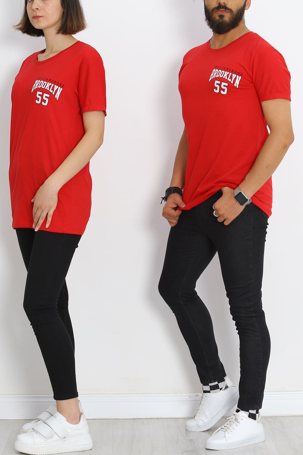 Printed T-shirt Red