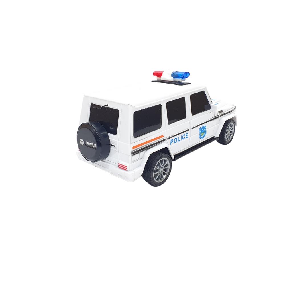 Remote Control Mercedes Police Jeep 1:20 Scale 18 Cm White - 13578-887