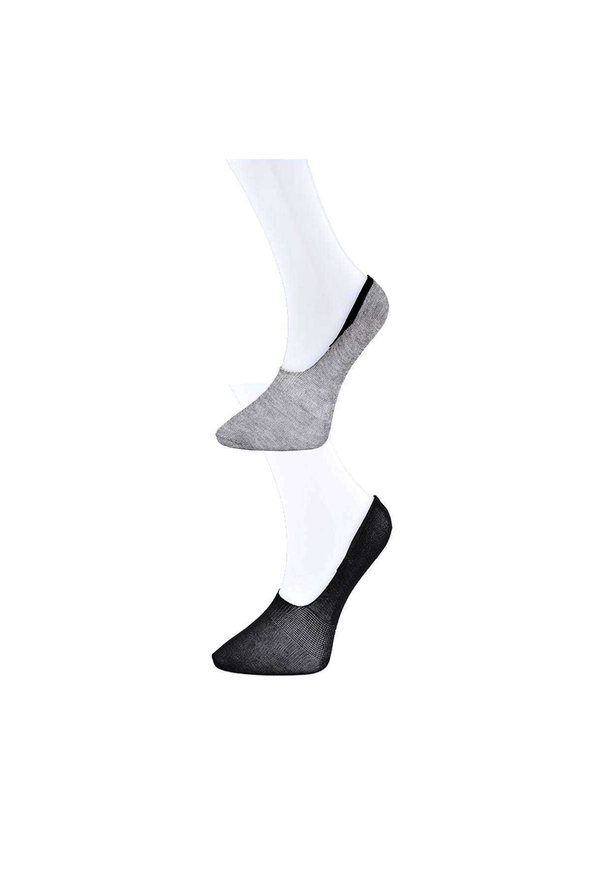 Black and Gray Women's Babet Socks 3 pairs