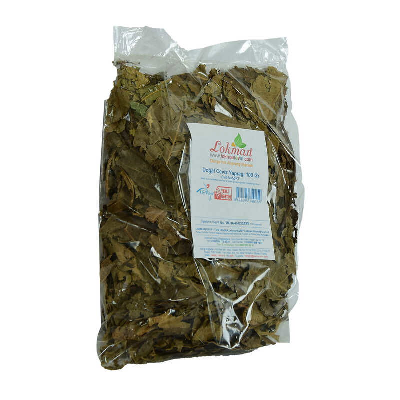 Walnut Leaf Natural 100 Gr Package