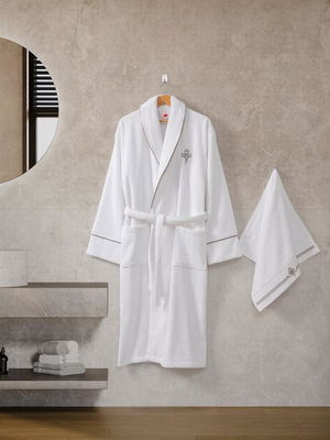 Classic Bathrobe Set Güher M-L Women