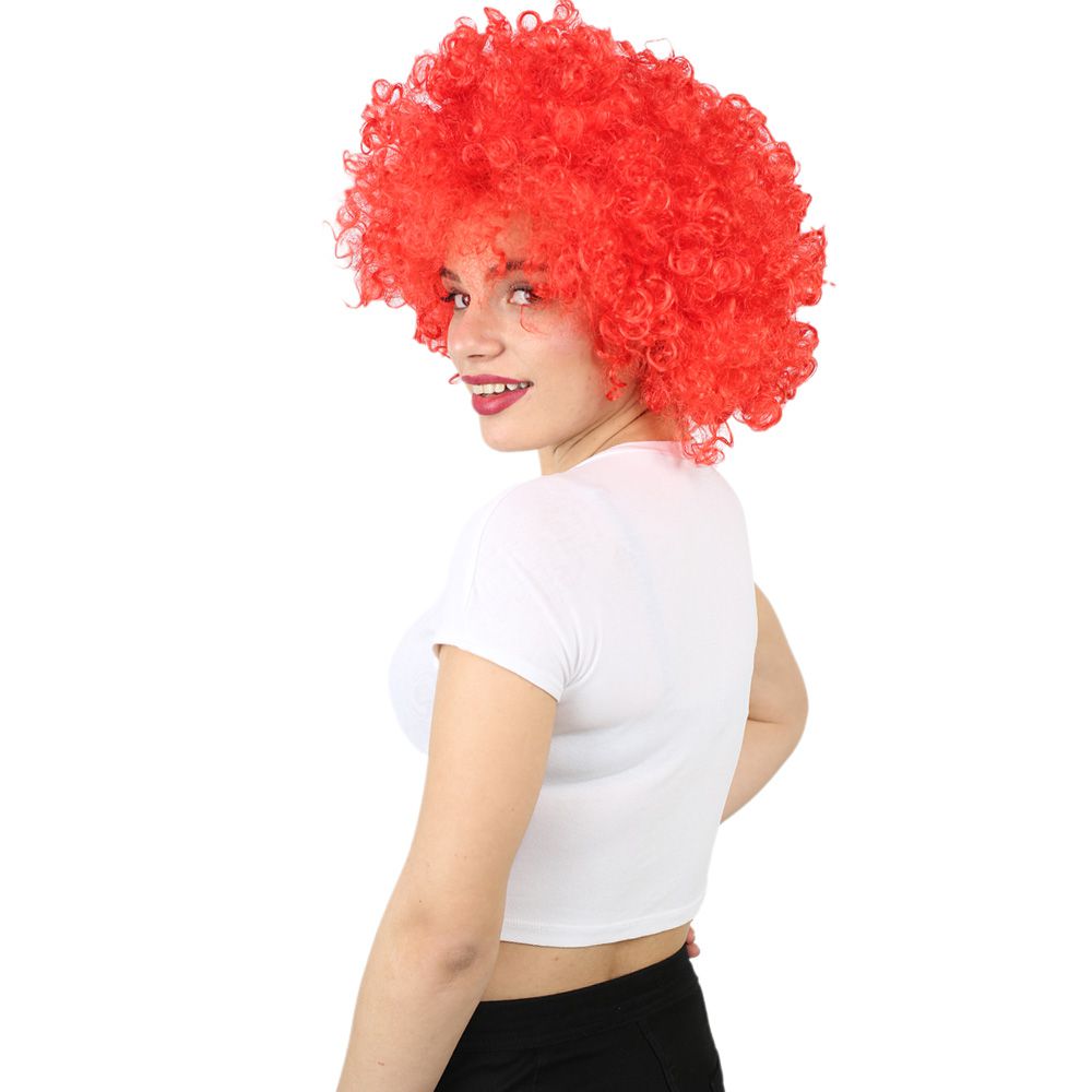 Animation Party And Clown Wig / Red