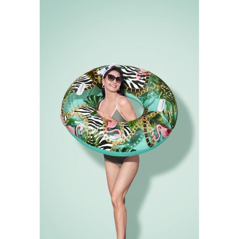 Tropical Patterned Grab Bagel 114 Cm