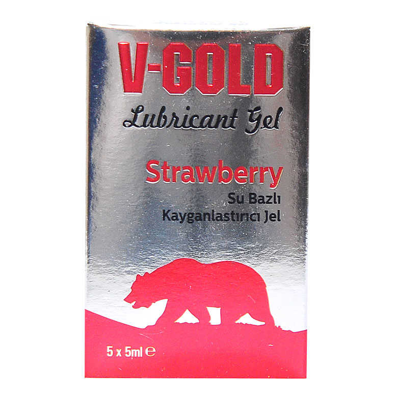 Lubricant Gel Strawberry 5 ML X 5Li