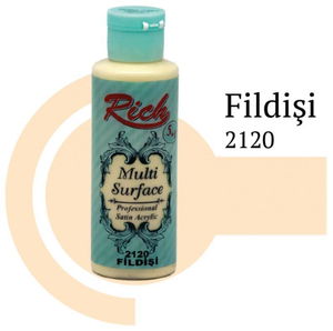 Rich Multi Surface 2120 Ivory Acrylic Paint 120 cc