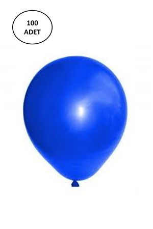 Indoor Decoration Balloon Dark Blue - 100 Pieces