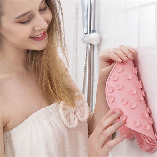 Butterfly Model Suction Cup Foot Shower Mat Silicone - Massage Pad