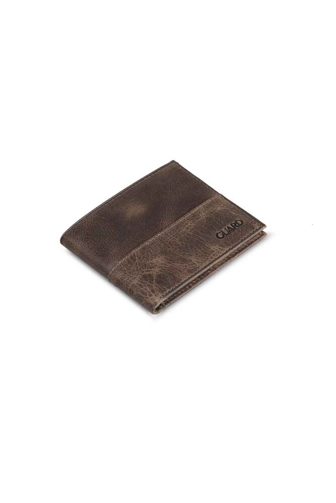 Antique Brown Slim Classic Leather Men's Wallet