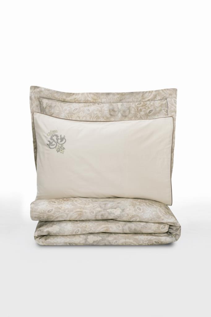 Double Elit Satin Duvet Cover Beatrix Beige