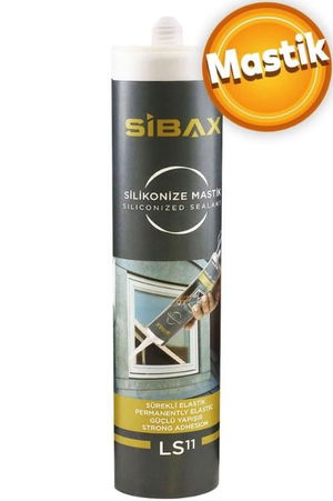 Sibax LS11 Silicone Sealant 500 gr White