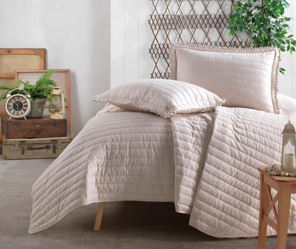 Double Bedspread Pedra V1 Beige