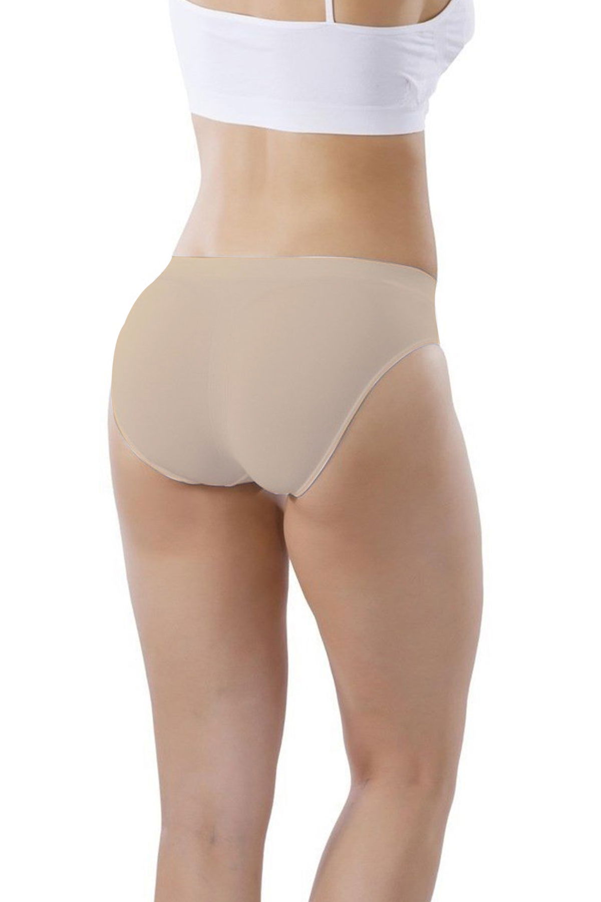 Seamless Non-marking Women's Slip Briefs 11000 Skin