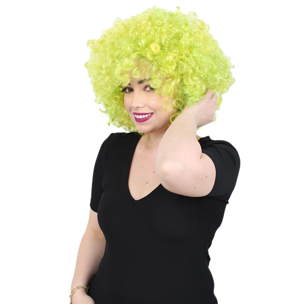 Animation Party And Clown Wig / Neon Green