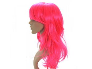 Long Wig Hair - Pink