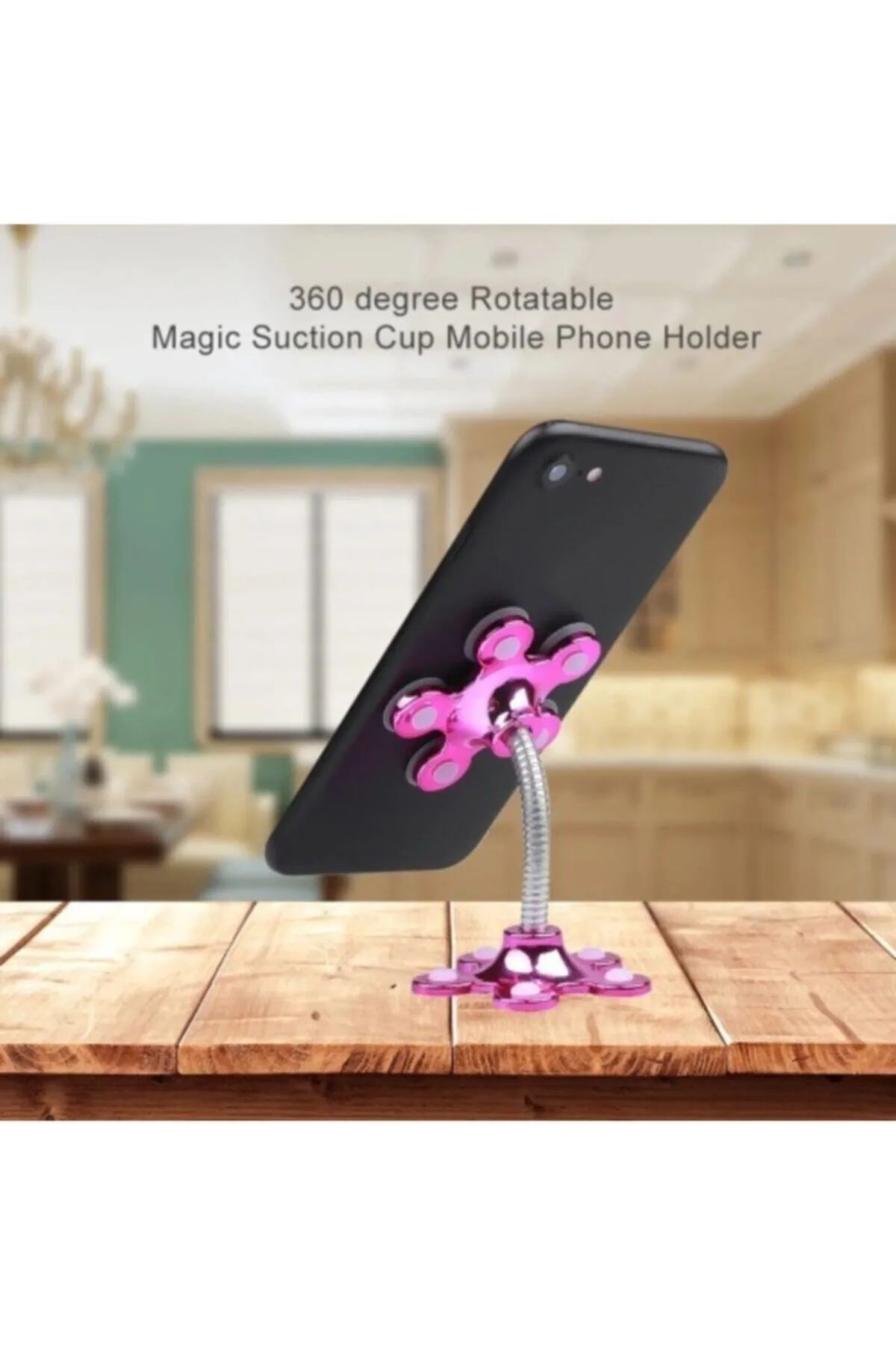 Magic Bracket Double Sided Suction Cup Daisy Phone Holder