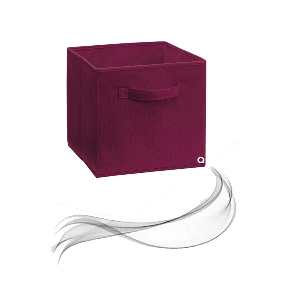 Multipurpose Closet Organizer Box - Burgundy