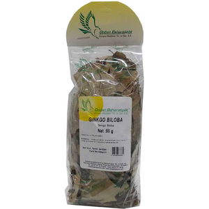 Natural Ginkgo Biloba Leaf 50 Gr Package