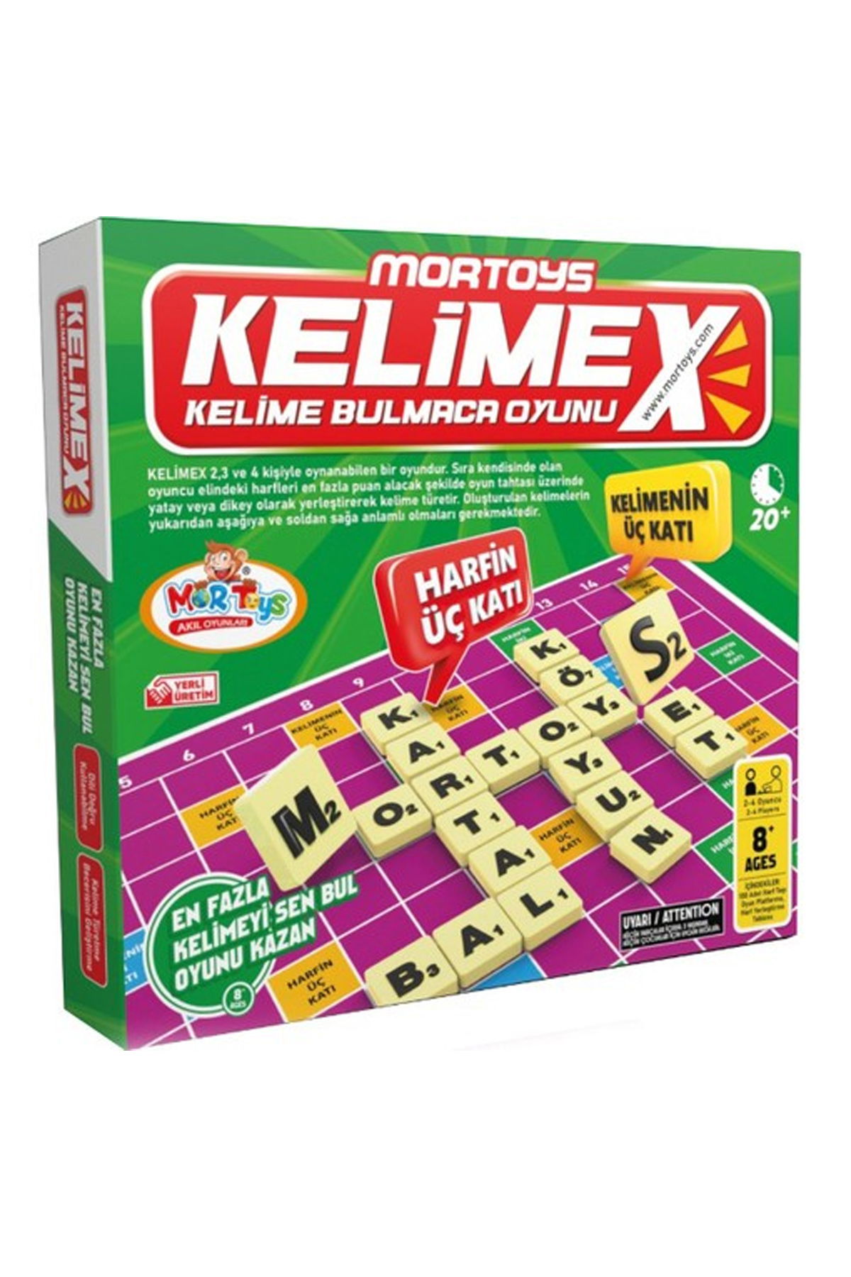 Mor Toys Kelimex, Word Puzzle Game