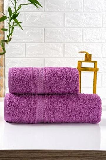 Purple Towel Set of 2