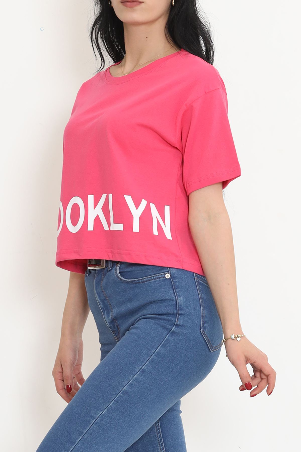 Printed T-shirt Fuchsia