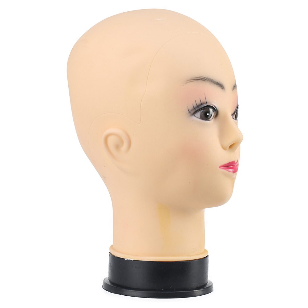 Soft Short Head Mannequin with Makeup