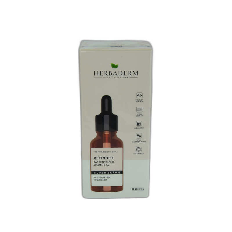 Superserum Pure Retinol Vitamin E Anti Aging Intensive Care Face Serum 30 ML