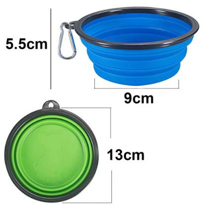 Portable Food Bowl Foldable Pet Water Bowl