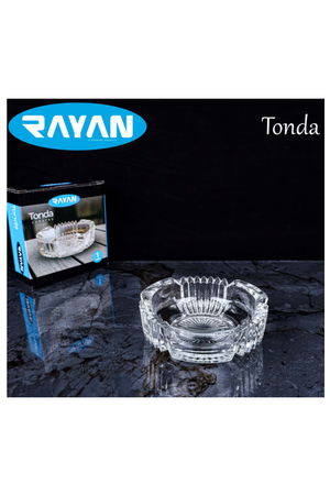 Rayan Toned Glass Ashtray