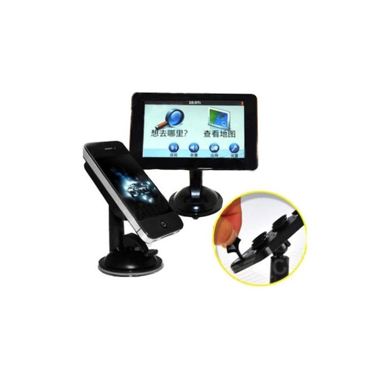 In-Car Phone-Tablet-Navigation Holder-(8 Suction Cups with Rotating Head)