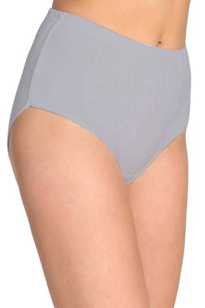 Women's High Waist Bato Thick Rubber Panties Gray