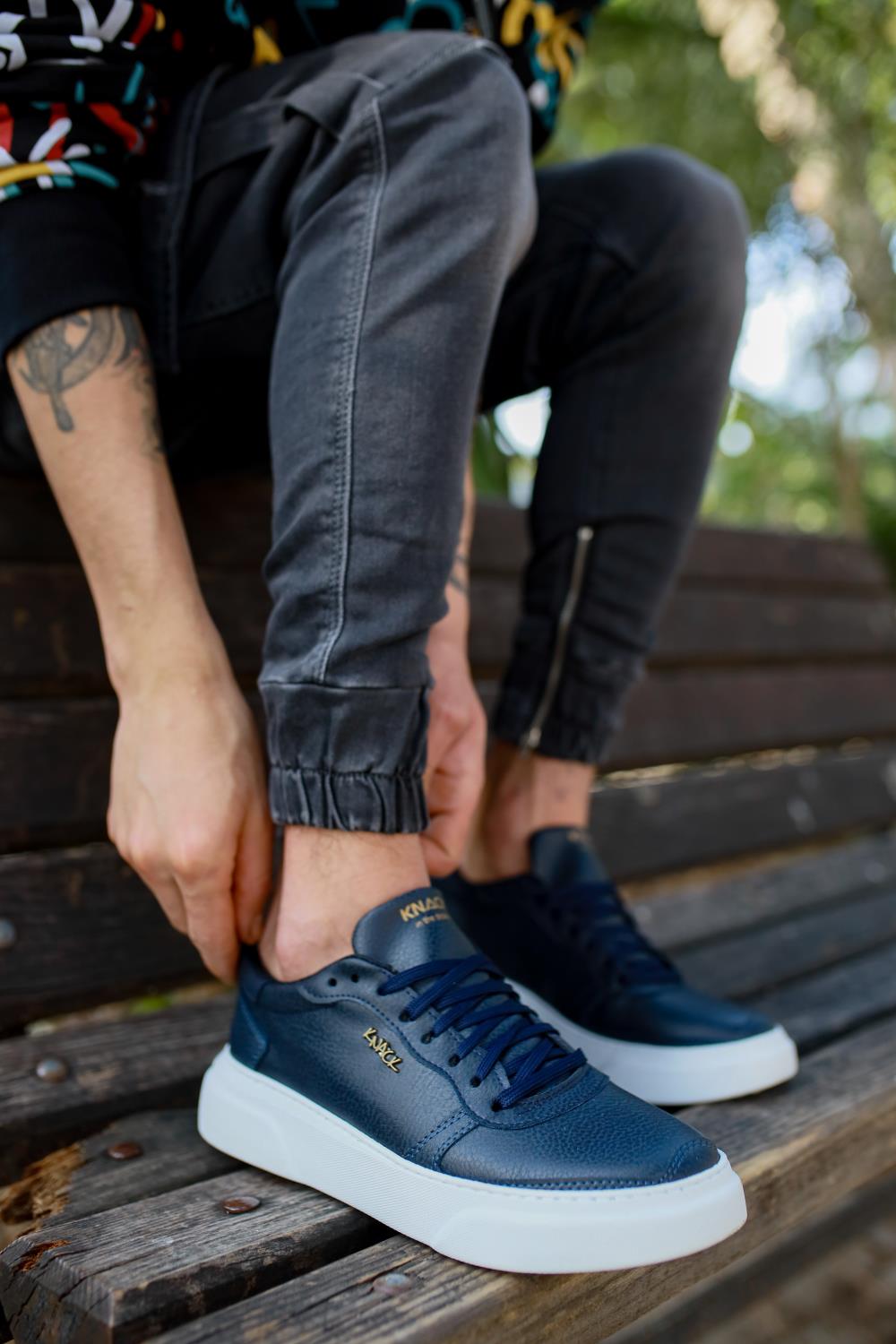 Casual Shoes Navy Blue