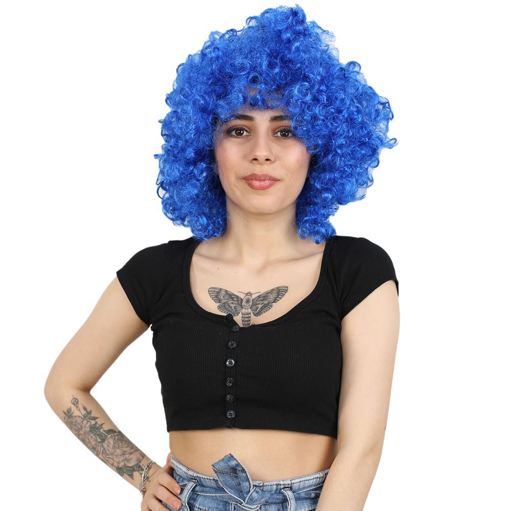 Animation Party And Clown Wig / Dark Blue