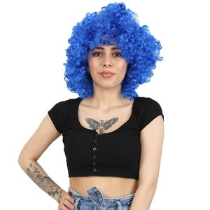 Animation Party And Clown Wig / Dark Blue