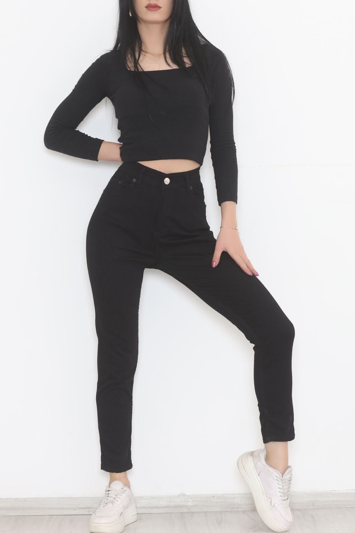 Narrow Leg Jeans Black