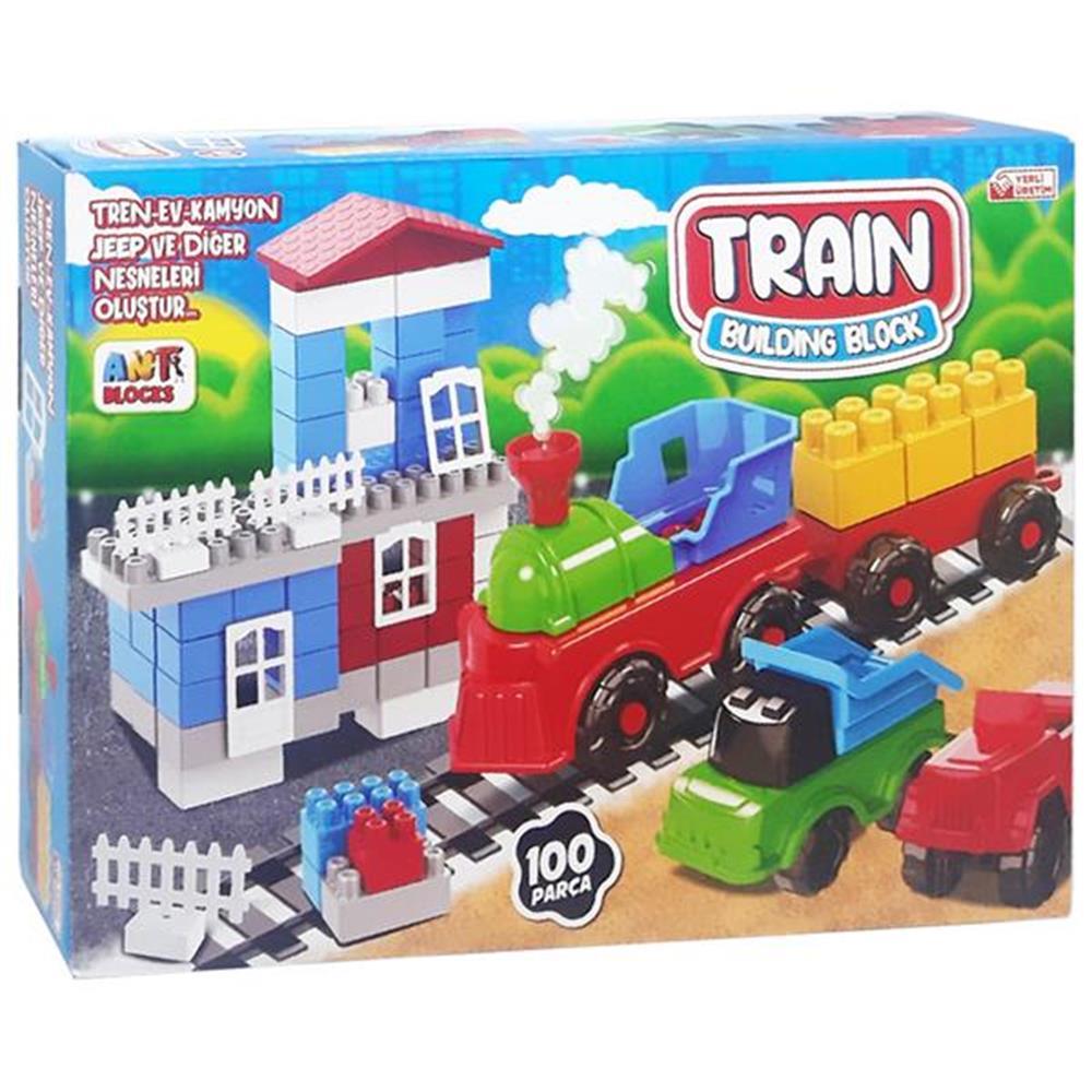 100 Piece Train Station Set